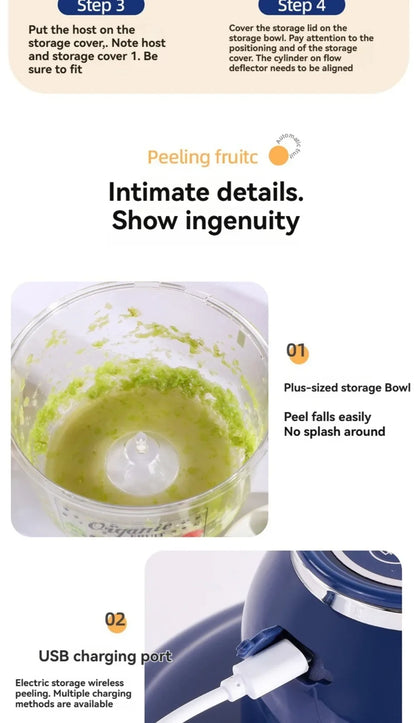 Fruit Peeler Eletric Machine