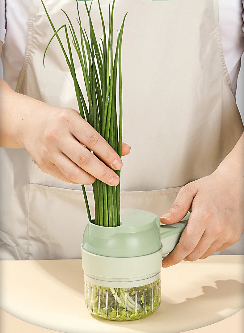 Electric Vegetable Cutter Set
