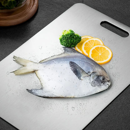 Stainless Steel Cutting Board Set (2 Pieces)
