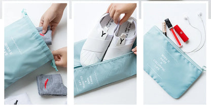 7-piece Set Travel Bag Organizer
