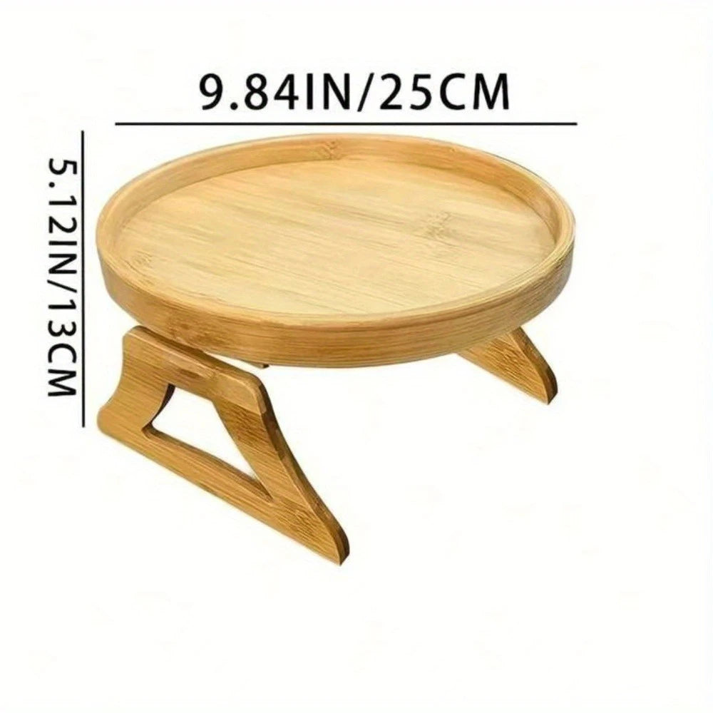 Sofa Tray Table - Armrest Clip-On