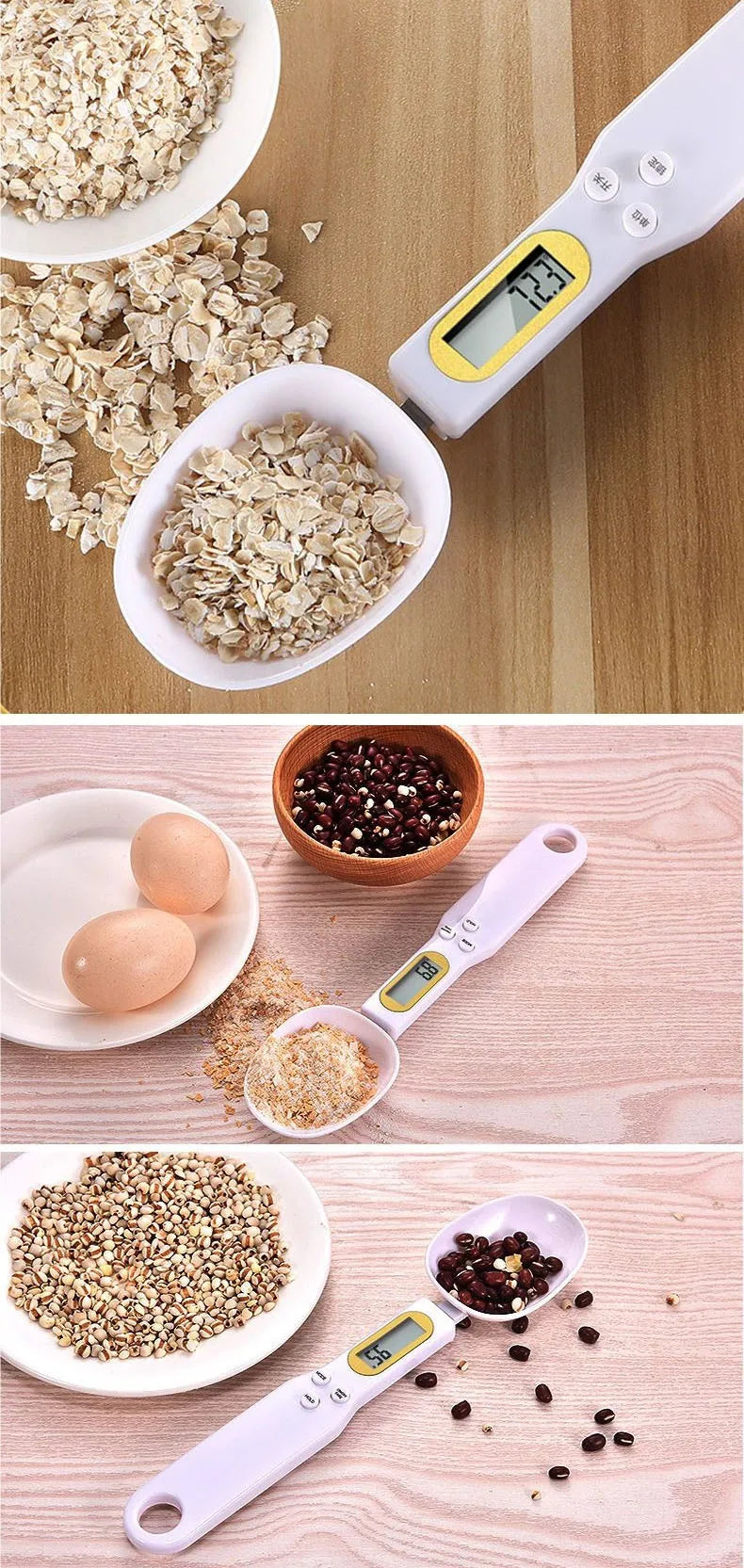 Digital Kitchen Scale 500g - Precision 0.1g for Baking & Coffee