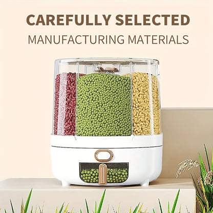 360° Rotating Food Storage