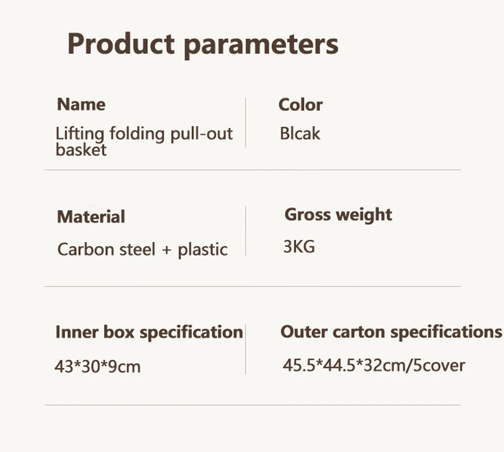 Pull-Out Cabinet Organizer