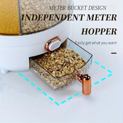 360° Rotating Food Storage