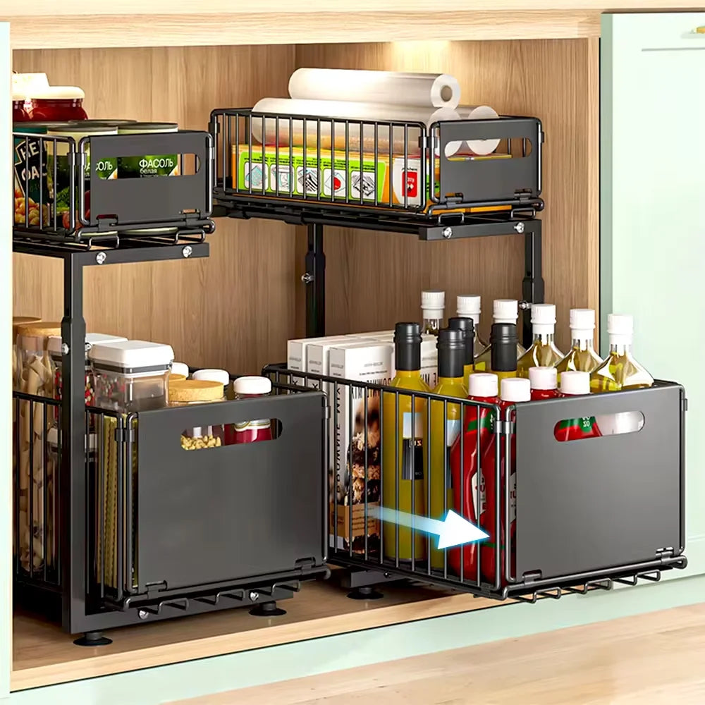Pull-Out Cabinet Organizer