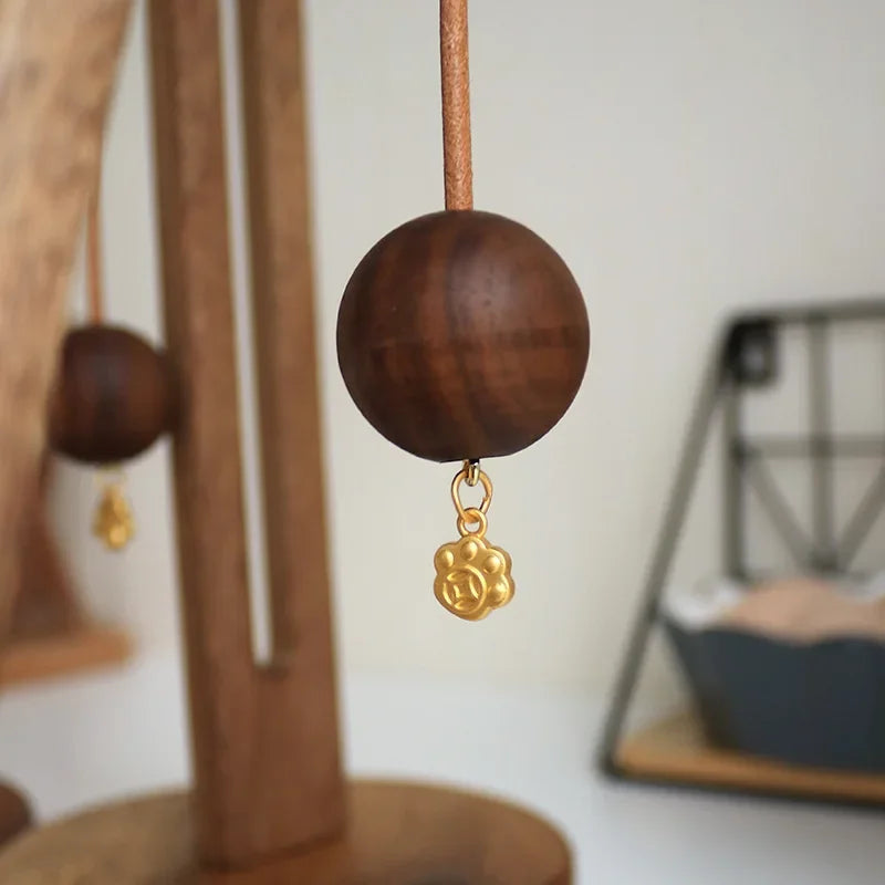 Solid Wood Kitchen Paper Towel Holder