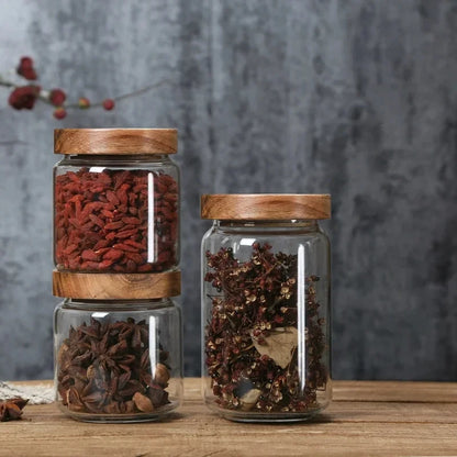 Glass Airtight Kitchen Canister