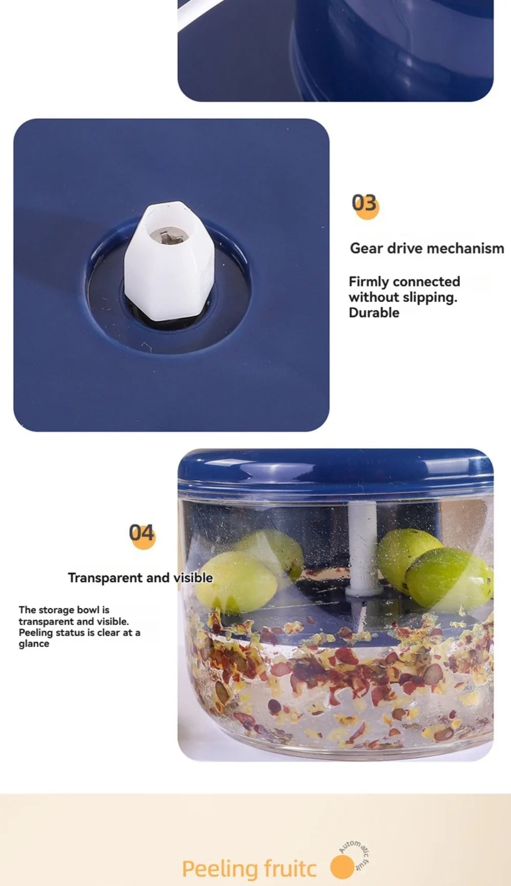 Fruit Peeler Eletric Machine