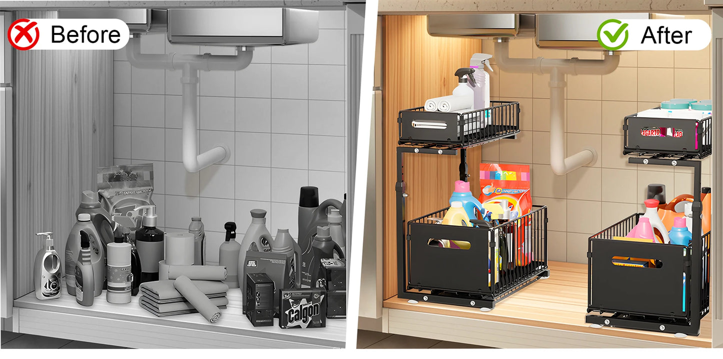 Pull-Out Cabinet Organizer
