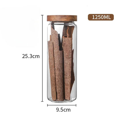 Glass Airtight Kitchen Canister