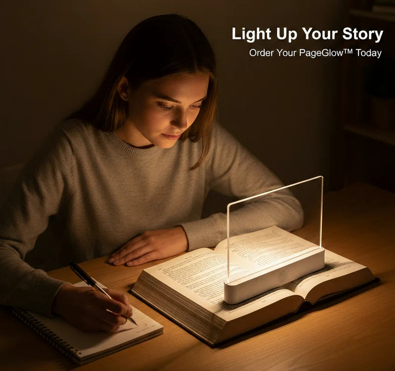 LED Flat Panel Book Light USB