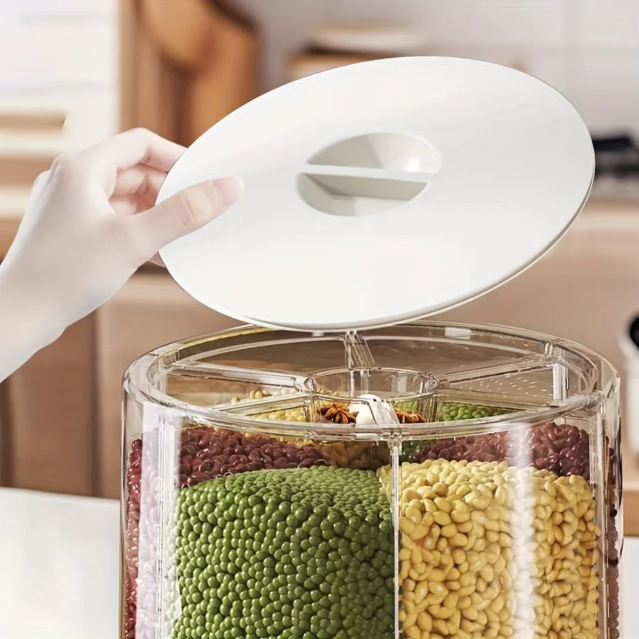 360° Rotating Food Storage