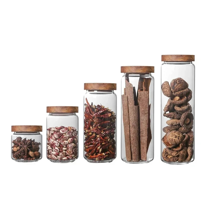 Glass Airtight Kitchen Canister