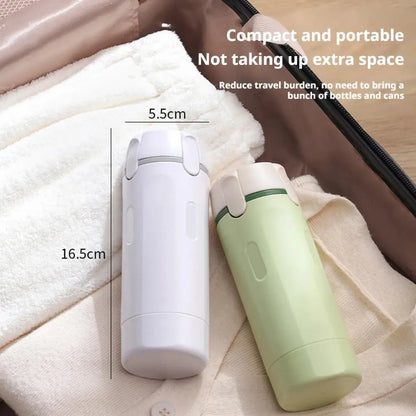 4-in-1 Portable Travel Dispenser