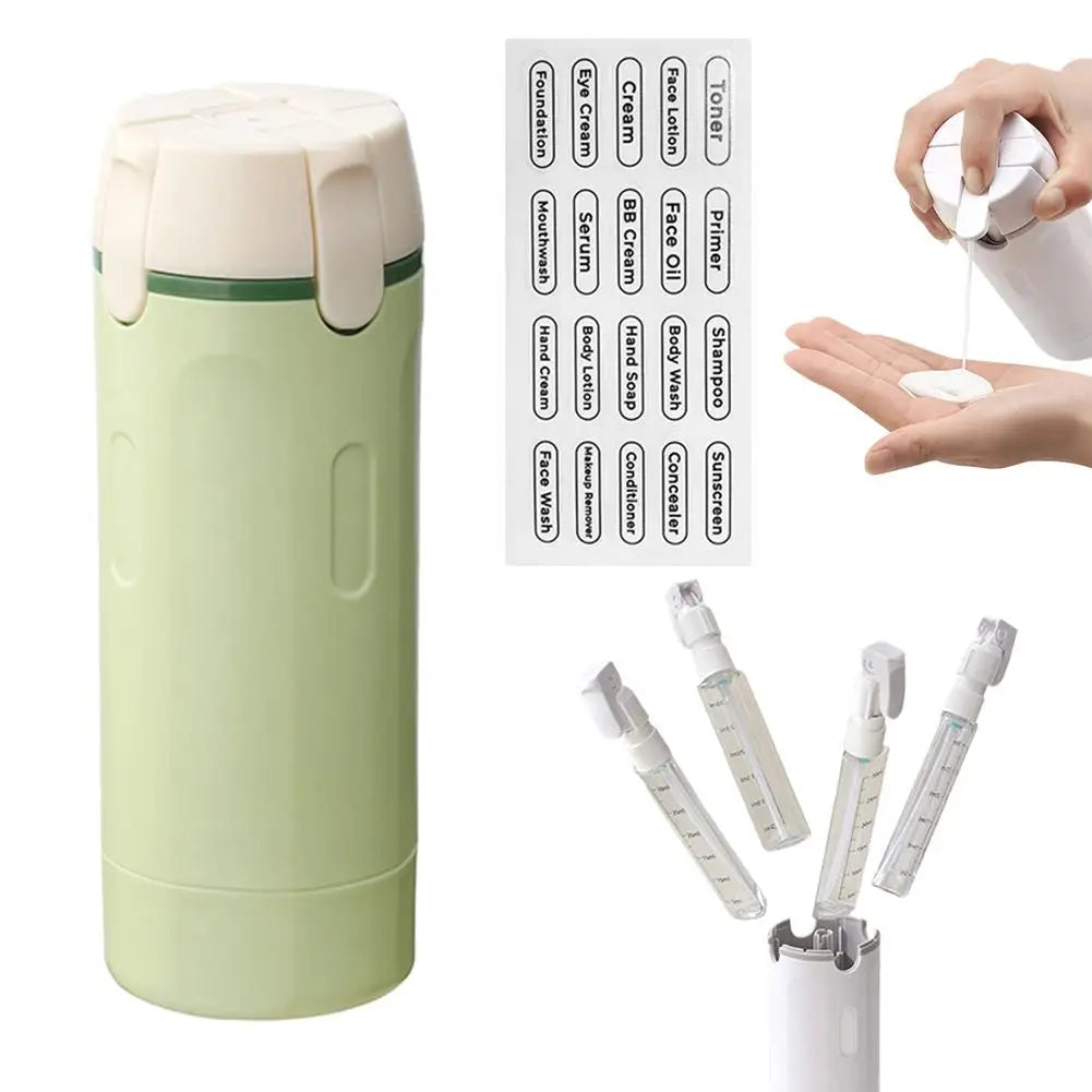 4-in-1 Portable Travel Dispenser