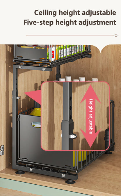 Pull-Out Cabinet Organizer