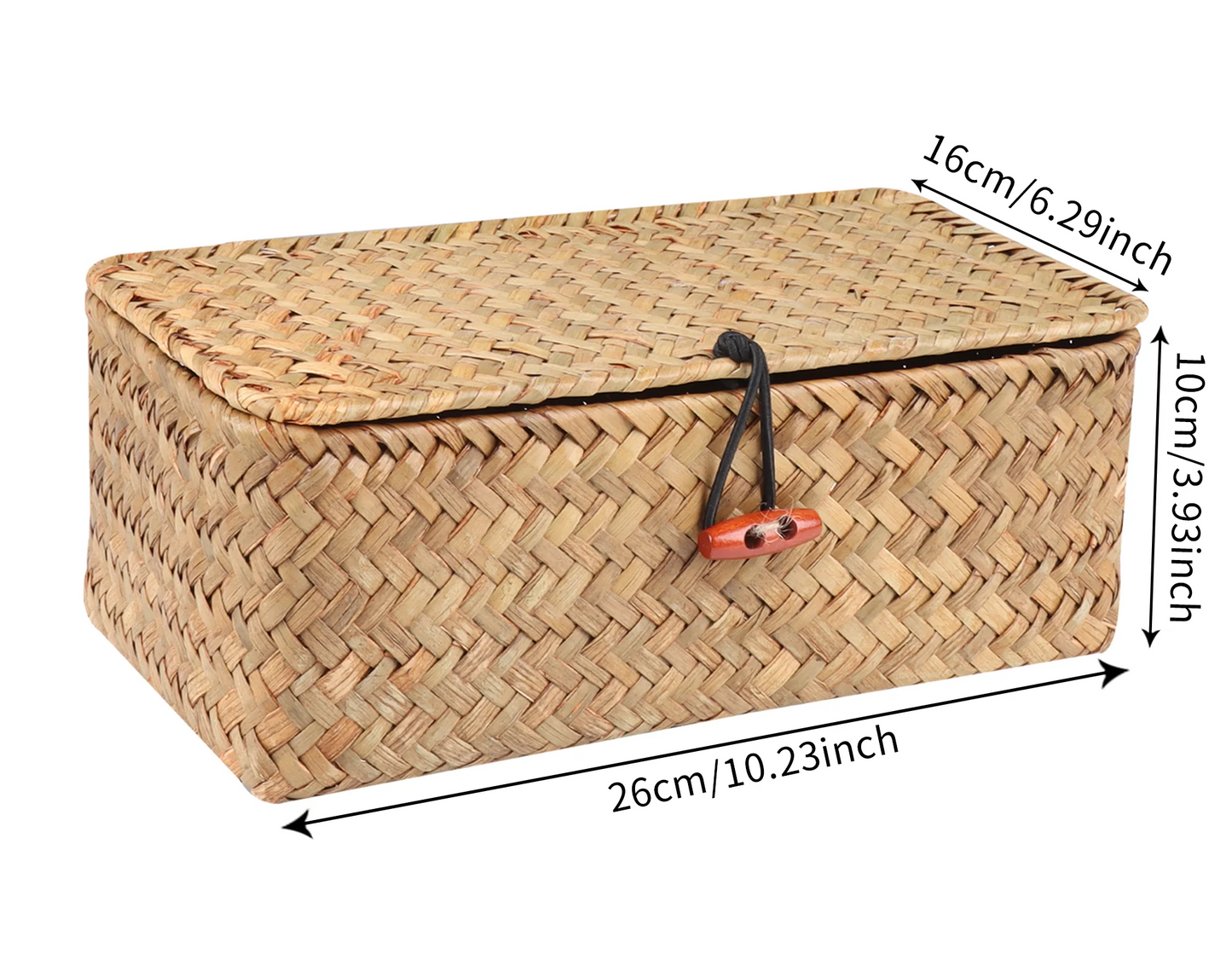 Natural Rattan Storage Box