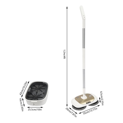 Cordless Electric Spin Mop Set
