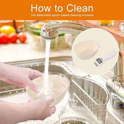 Digital Food Measuring Spoon Scale with LCD Display