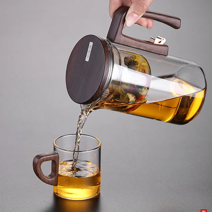 Magnetic Glass Teapot with Infuser