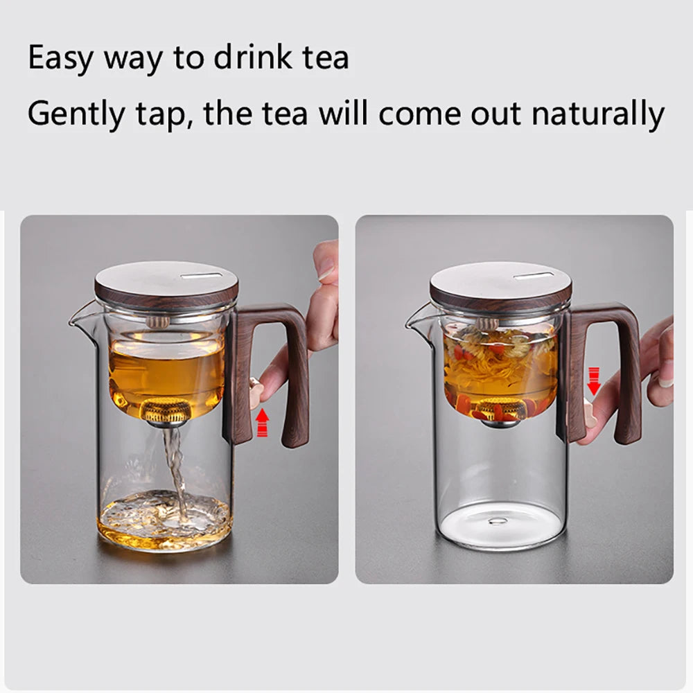 Magnetic Glass Teapot with Infuser