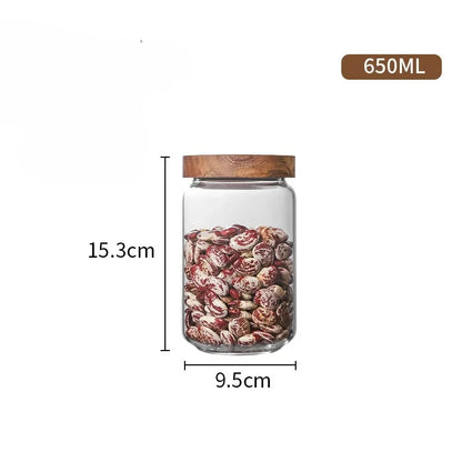 Glass Airtight Kitchen Canister