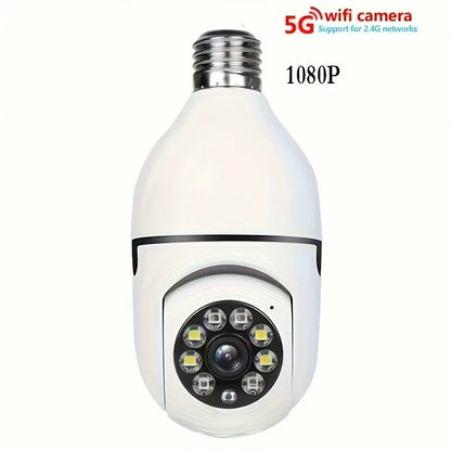 BoyKeep D115 360° WiFi Security Camera – E27 Bulb Socket, 5GHz, Indoor & Outdoor