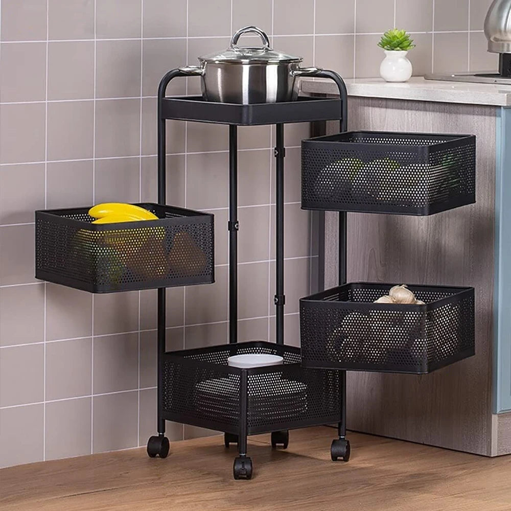Rotating Storage Rack
