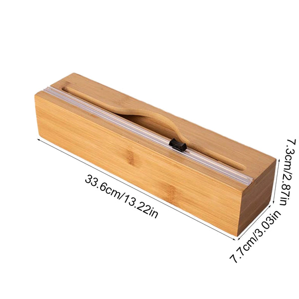 Bamboo Kitchen Wrap Dispenser