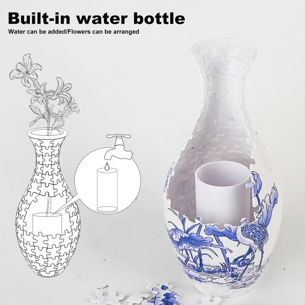DIY 3D Puzzle Vase – Mother’s Day Gift