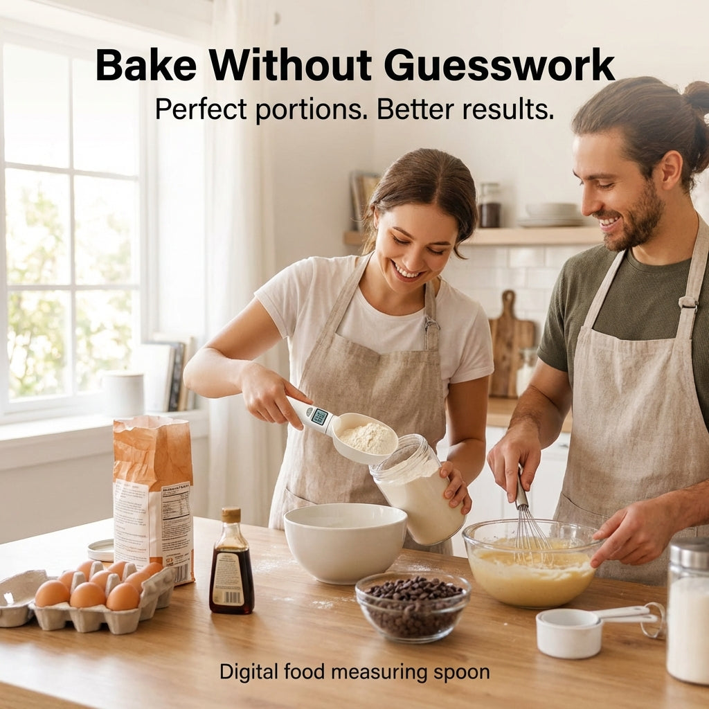 Digital Food Measuring Spoon Scale with LCD Display