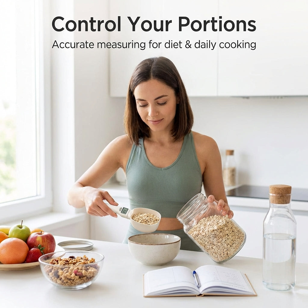 Digital Food Measuring Spoon Scale with LCD Display