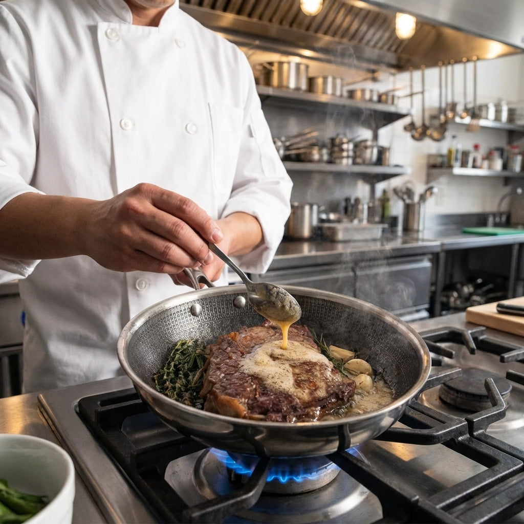 Stainless Steel Nonstick - HYBRID PAN