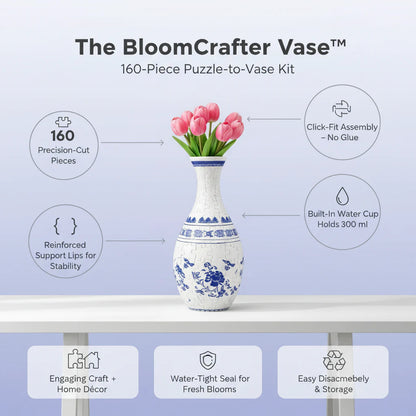 DIY 3D Puzzle Vase – Mother’s Day Gift