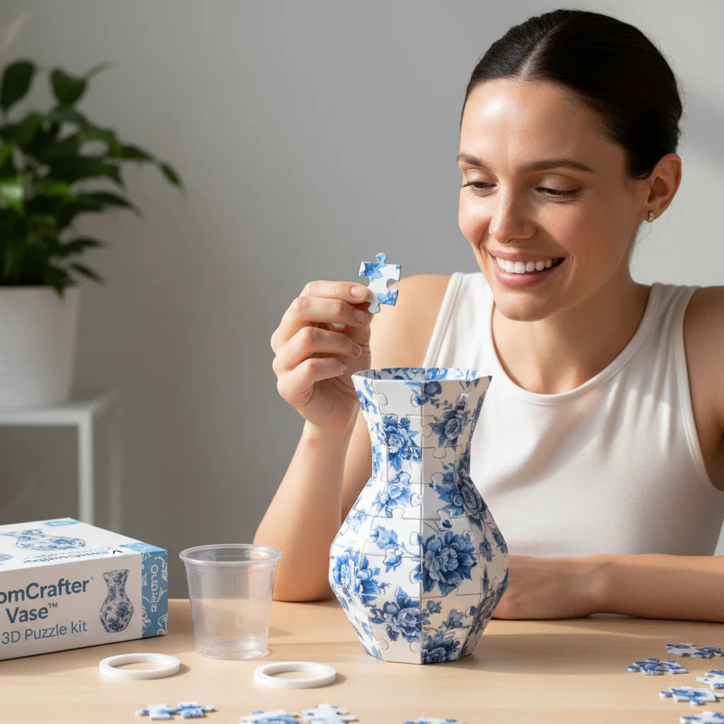 DIY 3D Puzzle Vase – Mother’s Day Gift