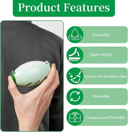 Reusable Lint Roller - Washable Pet Hair Remover